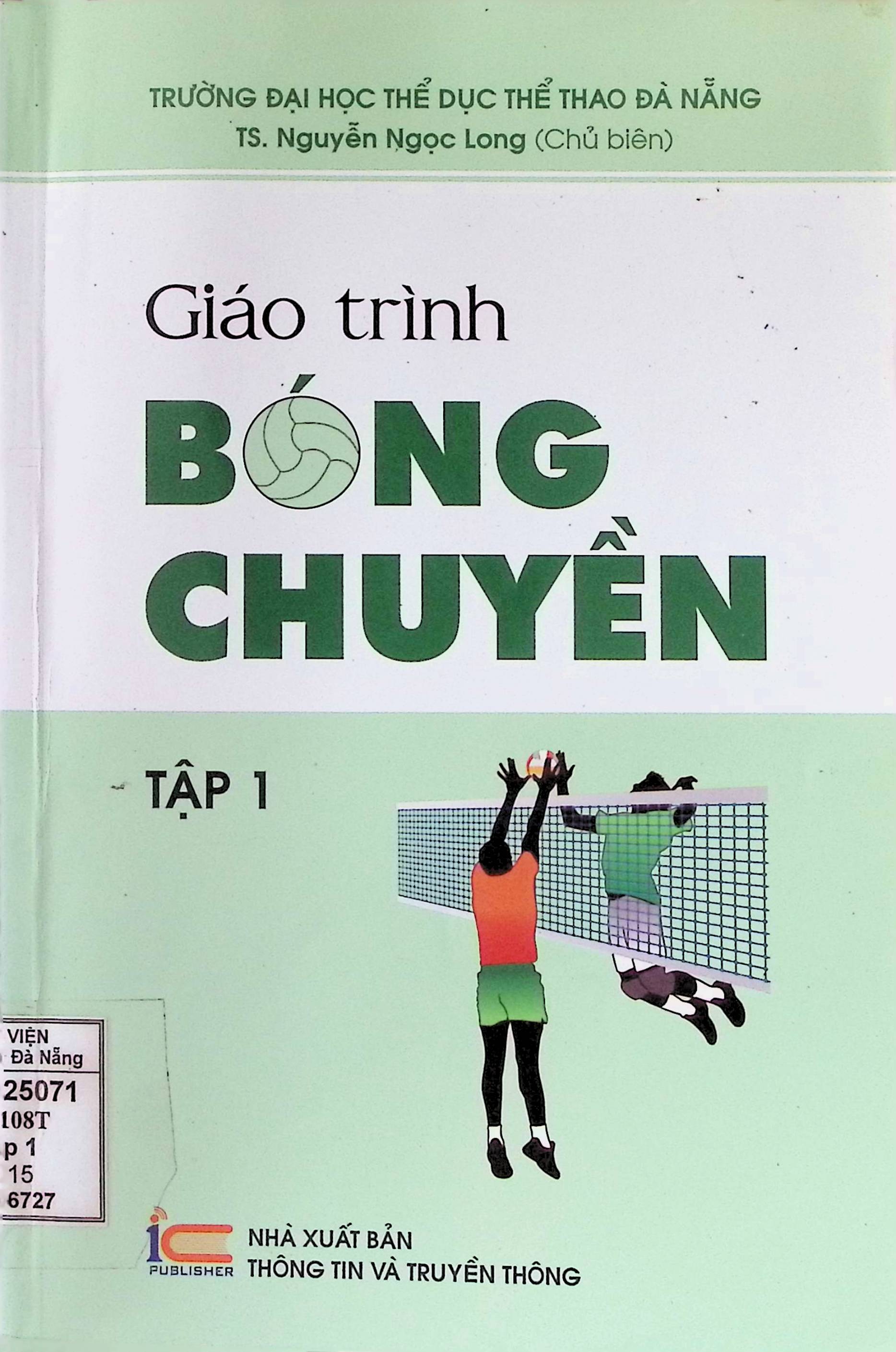 Giáo trình Bóng chuyền tập 1