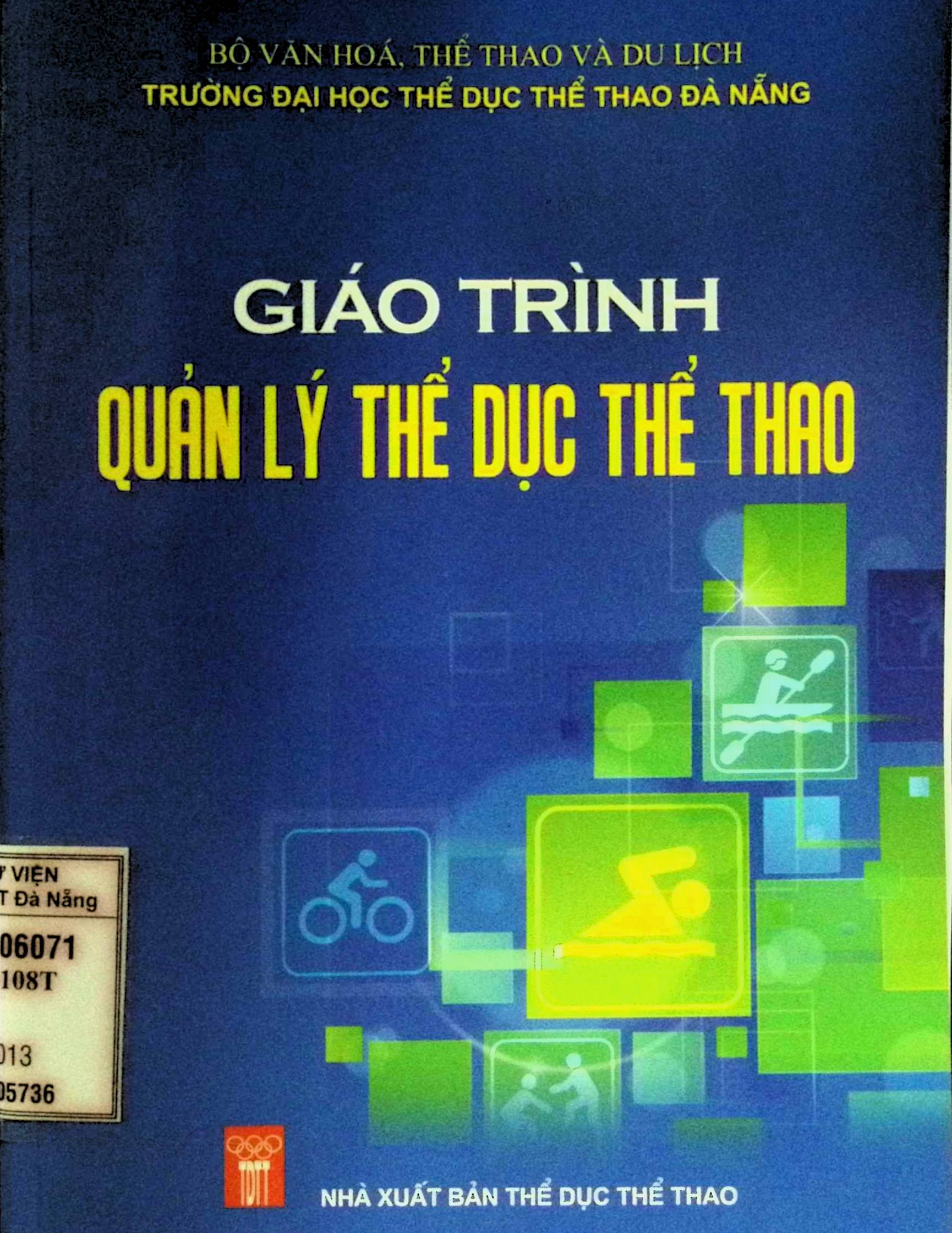 Giáo trình Quản lý Thể dục Thể thao 2013