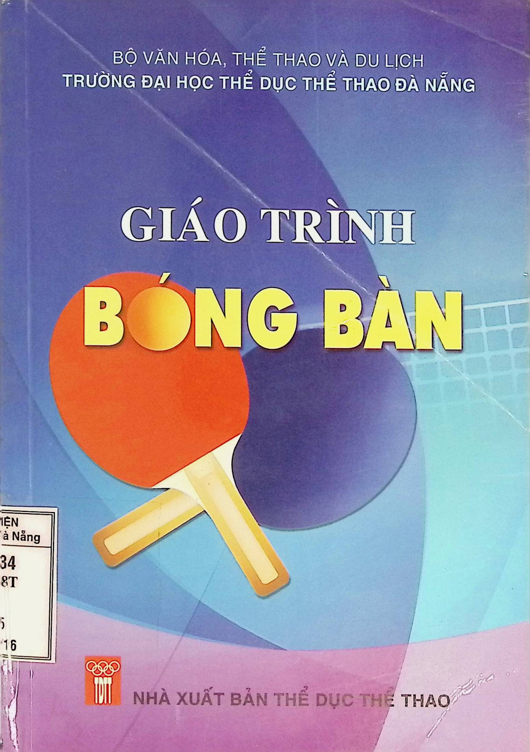 Giáo trình Bóng bàn