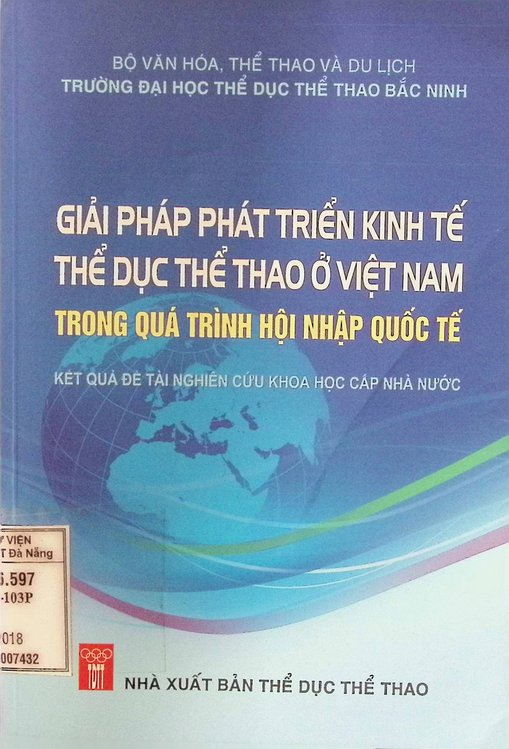 Giải pháp phát triển kinh tế TDTT ở Việt Nam trong quá trình hội nhập Quốc tế