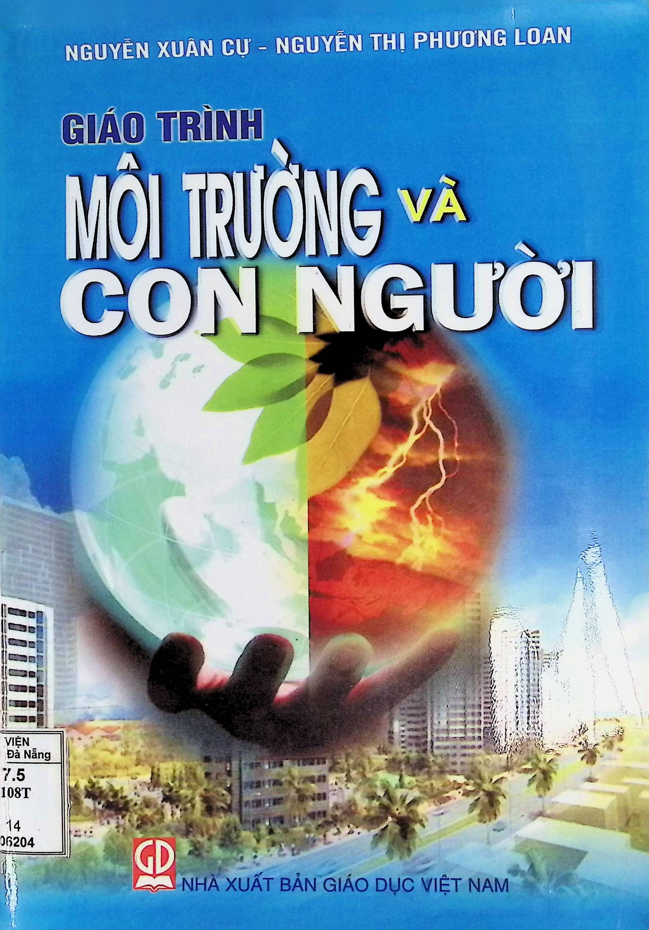 Giáo trình Môi trường và con người 2014